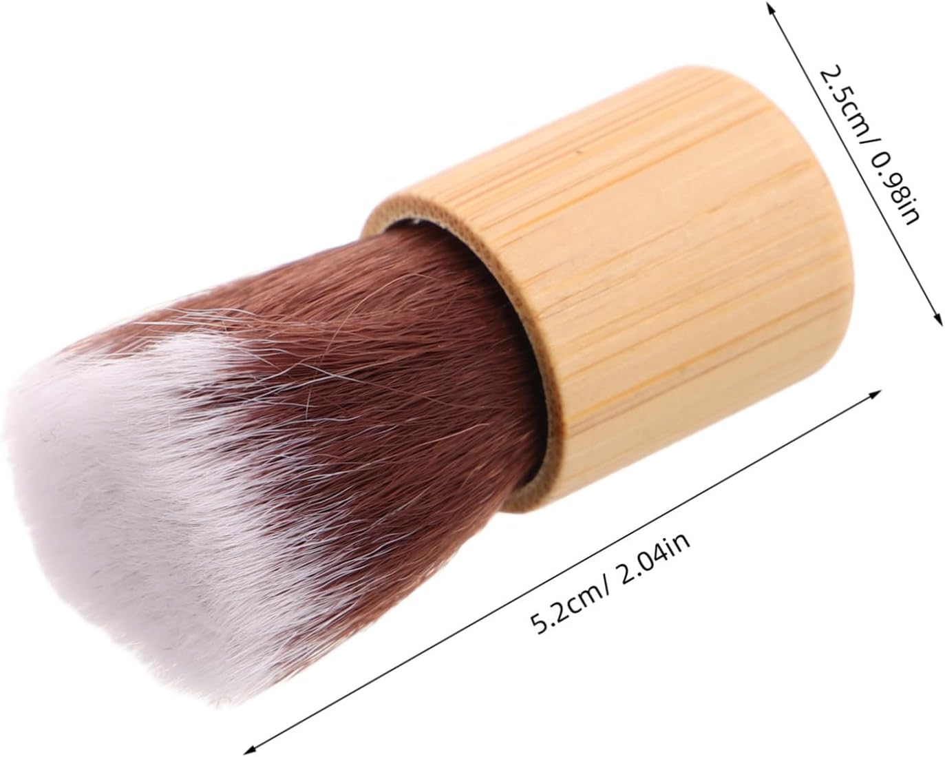 Small Cleaning Duster Brush for Cigar and Electronics, Soft Fiber 2.5cm Head with 5cm Handle, 2pcs Dust Removal Tool for Keyboard, Laptop, and Instrument Care
