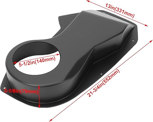 Miniatura 4 de HECASA Caja calefactora de eliminación de aire acondicionado compatible con Chevrolet Chevy Camaro Pontiac Firebird 1982-1992 (no AC CAR), caja de