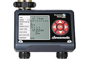 2 Zone Hose Timer for Automatic Watering