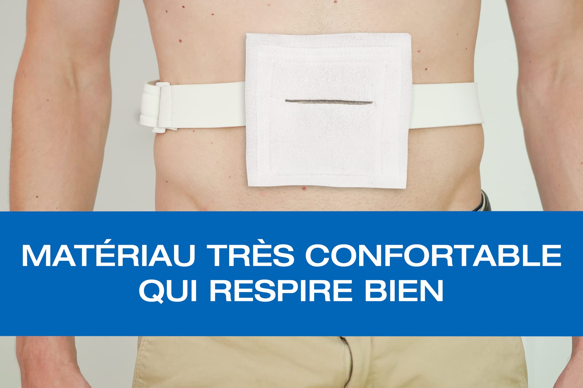 Ceinture porte-tube G de Pill Mill - Conçue pour fixer différents types de tubes d'alimentation médicaux (tube PEG, tube G, tube J, PD et autres)