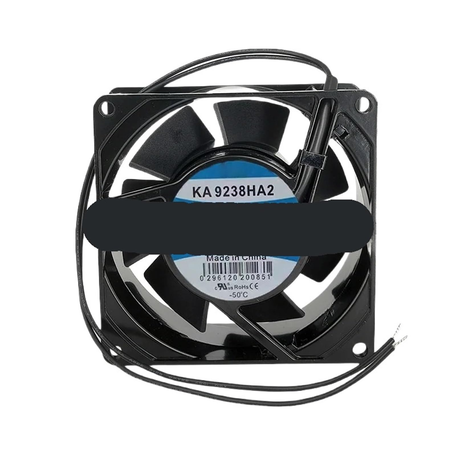 JJKKOZVQF KA9238HA2 AC 220V 0.08A 92x92x38mm Server Cooling Fan