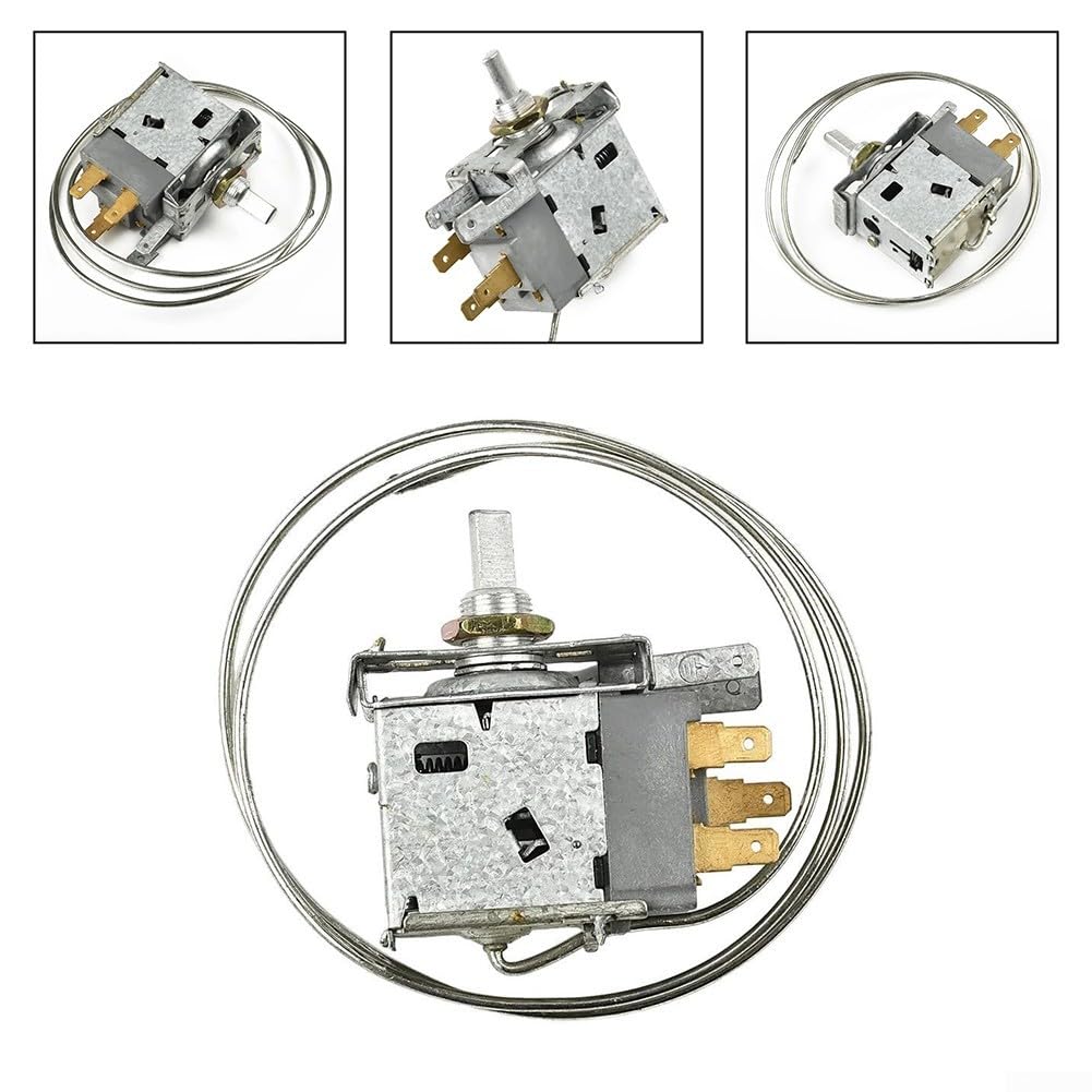 Thermostat mécanique WDF20L - Thermostats de commutation de contrôle de température, Remplacement parfait pour les modèles de réfrigérateur et de congélateur
