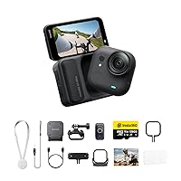 Insta360 GO Ultra Pack ciclismo premium Nero-action cam mini 4K a mani libere