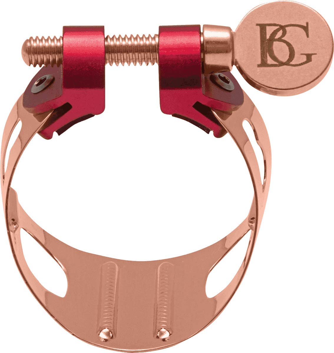BG Ligature Duo plaquée or rose - clarinette Sib/saxo alto