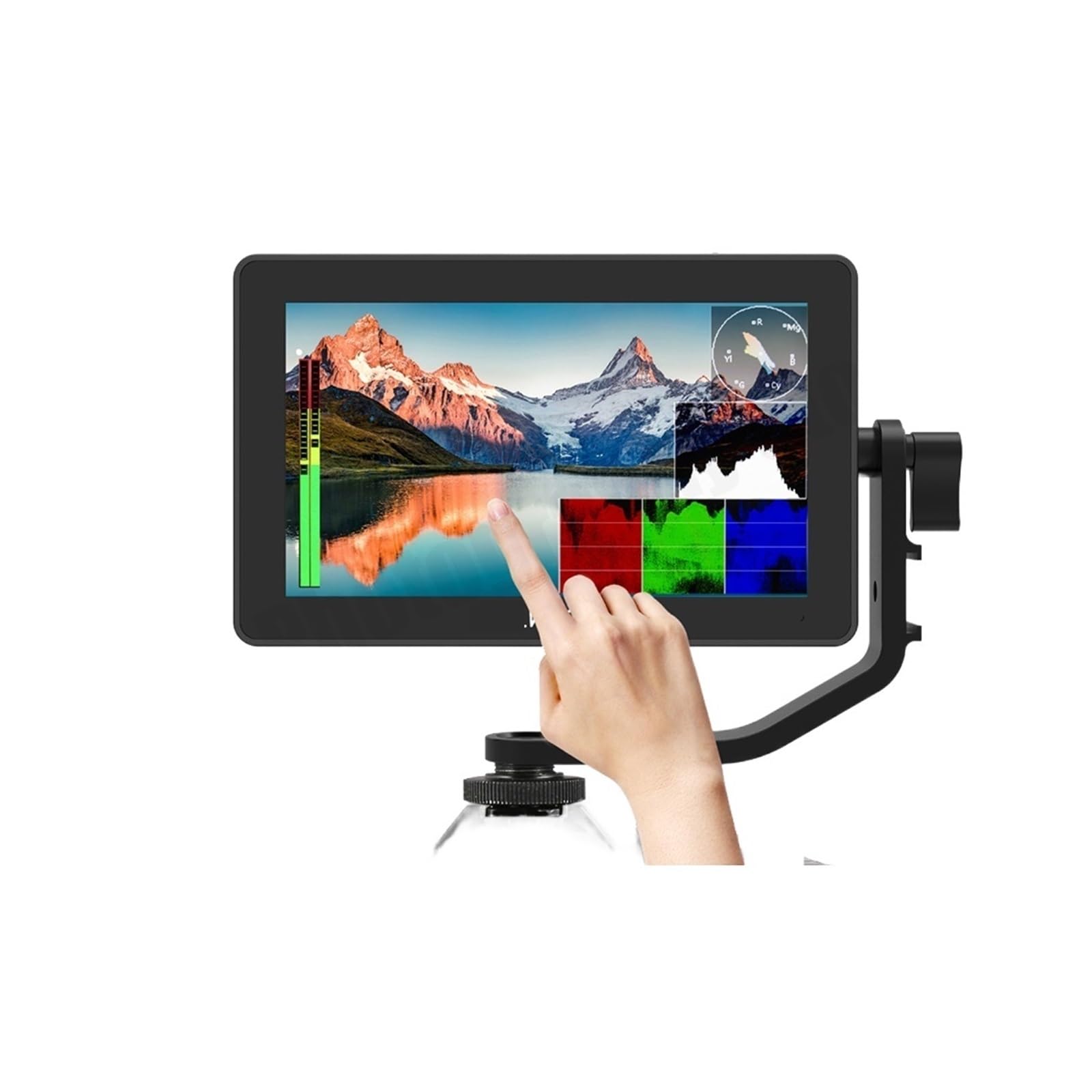 Monitor Terenowy, F6 PLUS V2 4K Monitor 6 Cal na aparacie terenowy DSLR Ekran dotykowy 3D LUT IPS FHD 1920x1080 Kamera wideo