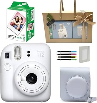 Amazon | インスタントカメラ チェキ instax mini 12 ラッピング
