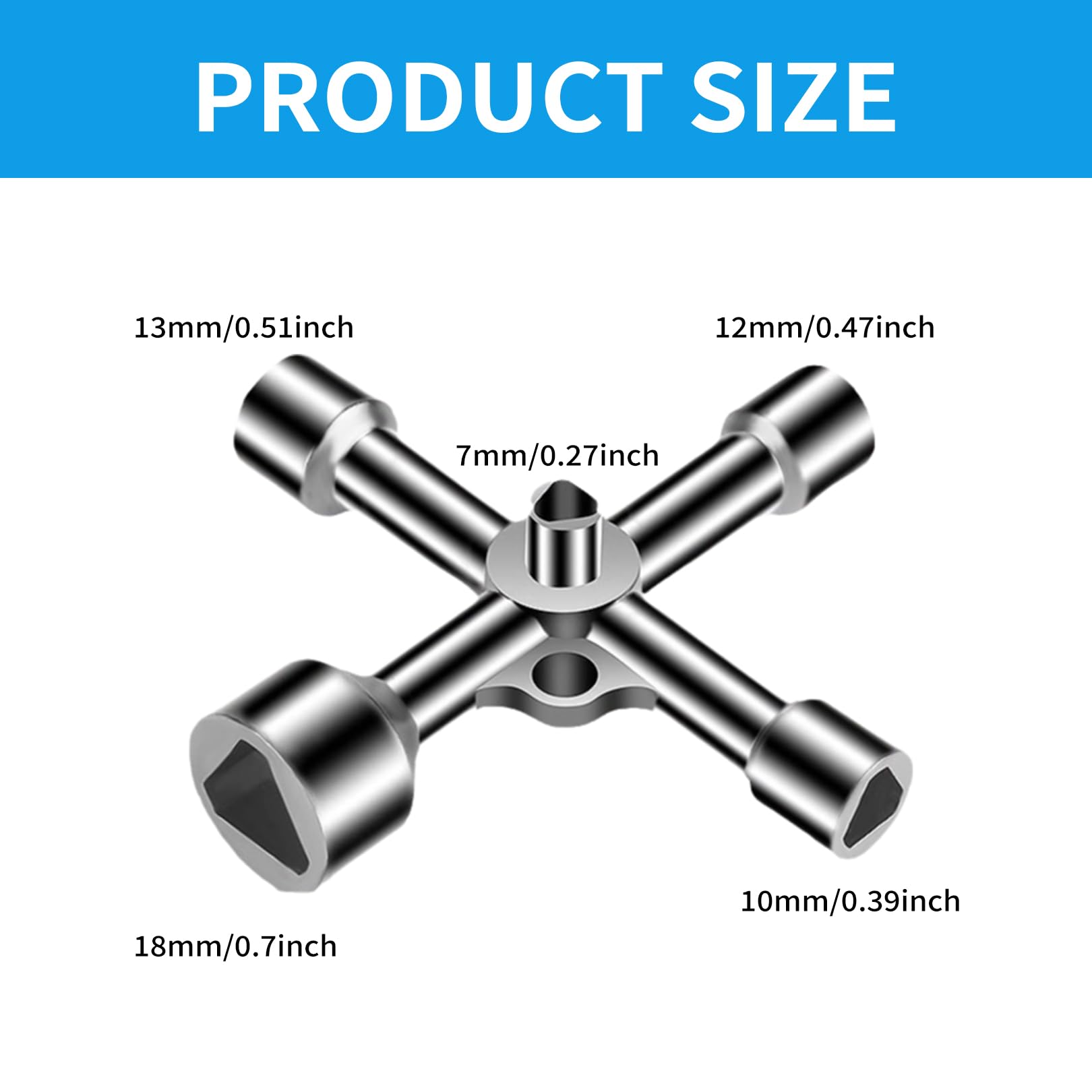 Misuratore Di Servizio Metallico Chiave Scatola Elettrica Gas - Foto 7