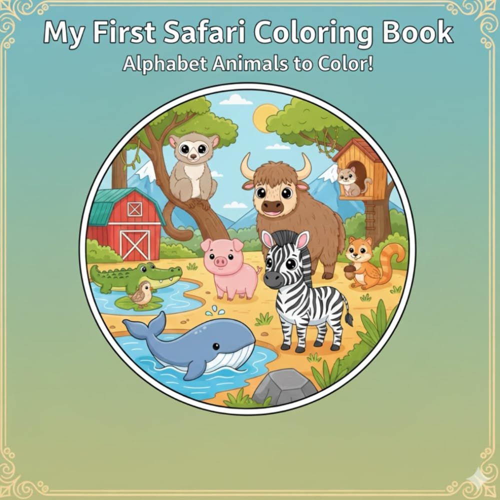 Animal Alphabet Coloring Book: A Fun Way to Learn the ABCs from A to Z for children 5-10 (Creative Learning: Animal Alphabet Adventures)