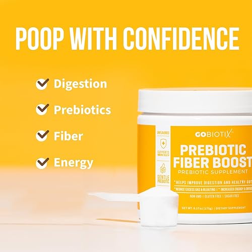 Miniatura 10 de Suplemento de fibra prebiótica Ayuda a la salud intestinal y la regularidad digestiva Suplemento de fibra en polvo soluble para mujeres y hombres