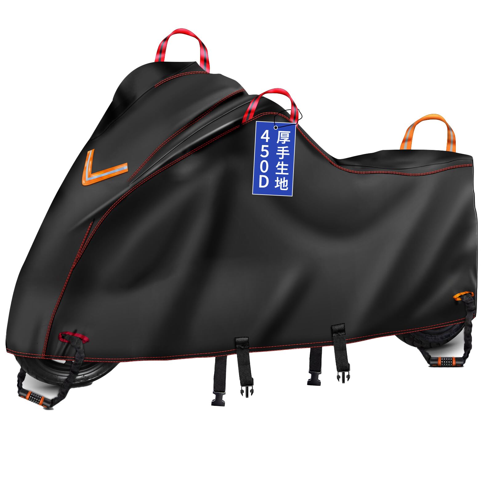 ＹUBO商品です Amazon | Bst Jyob バイクカバー オックス450D 厚手 【多サイズ