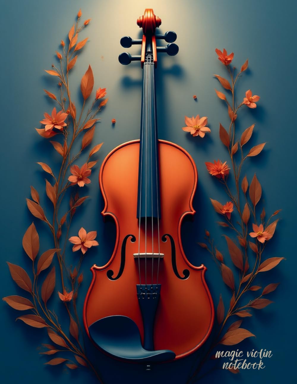 Magic Violin Notebook: Music Journal for Violin Students and Composers