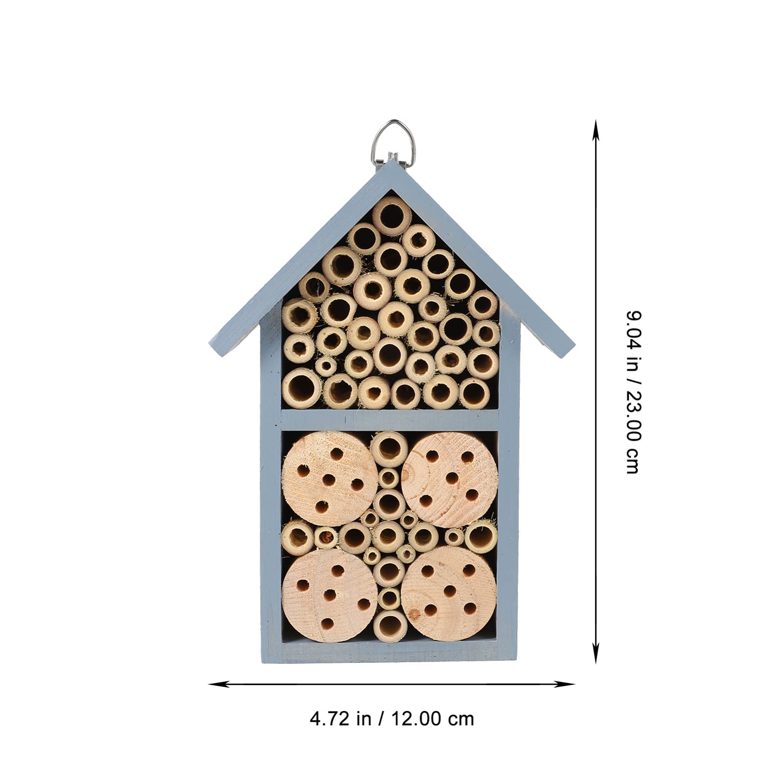 Insektenhaus Für Garten Aus Holz Dekoratives Marienkäferhütte Bienenhaus Mit Hängefunktion Freistehend Oder Aufgehängt Für Gartenarbeit Heim Für Geflügelte Freunde