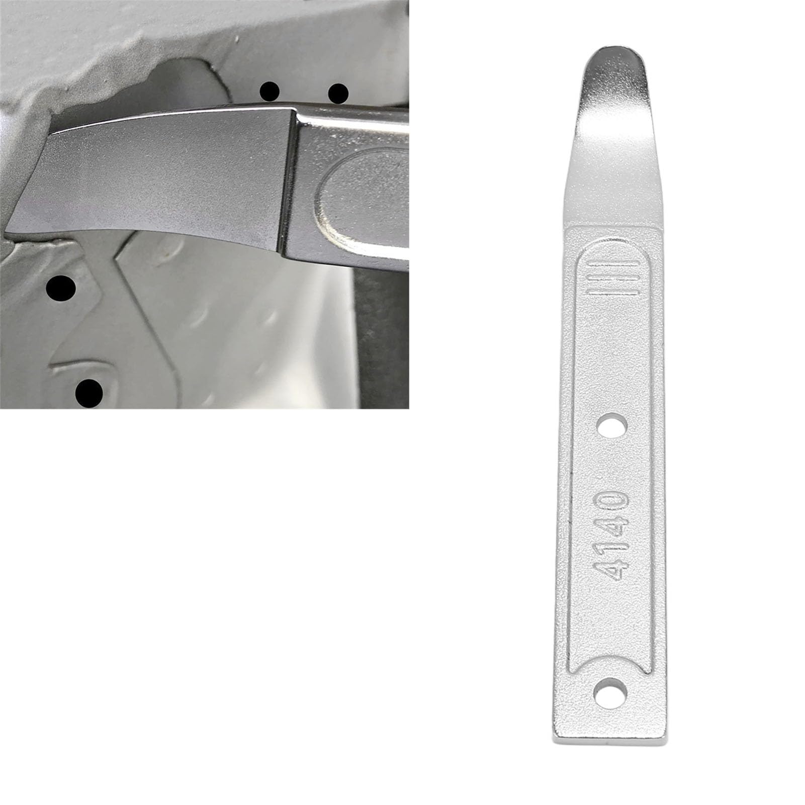 Haofy 4140 Pay Bar aus Stahl, Multifunktions-Zierleisten-Entfernungswerkzeug für Compact Panel Auto Trim Innen- und Außenteile, Blechbefestigungen, Auch für Stoßstangen-Halteklammern