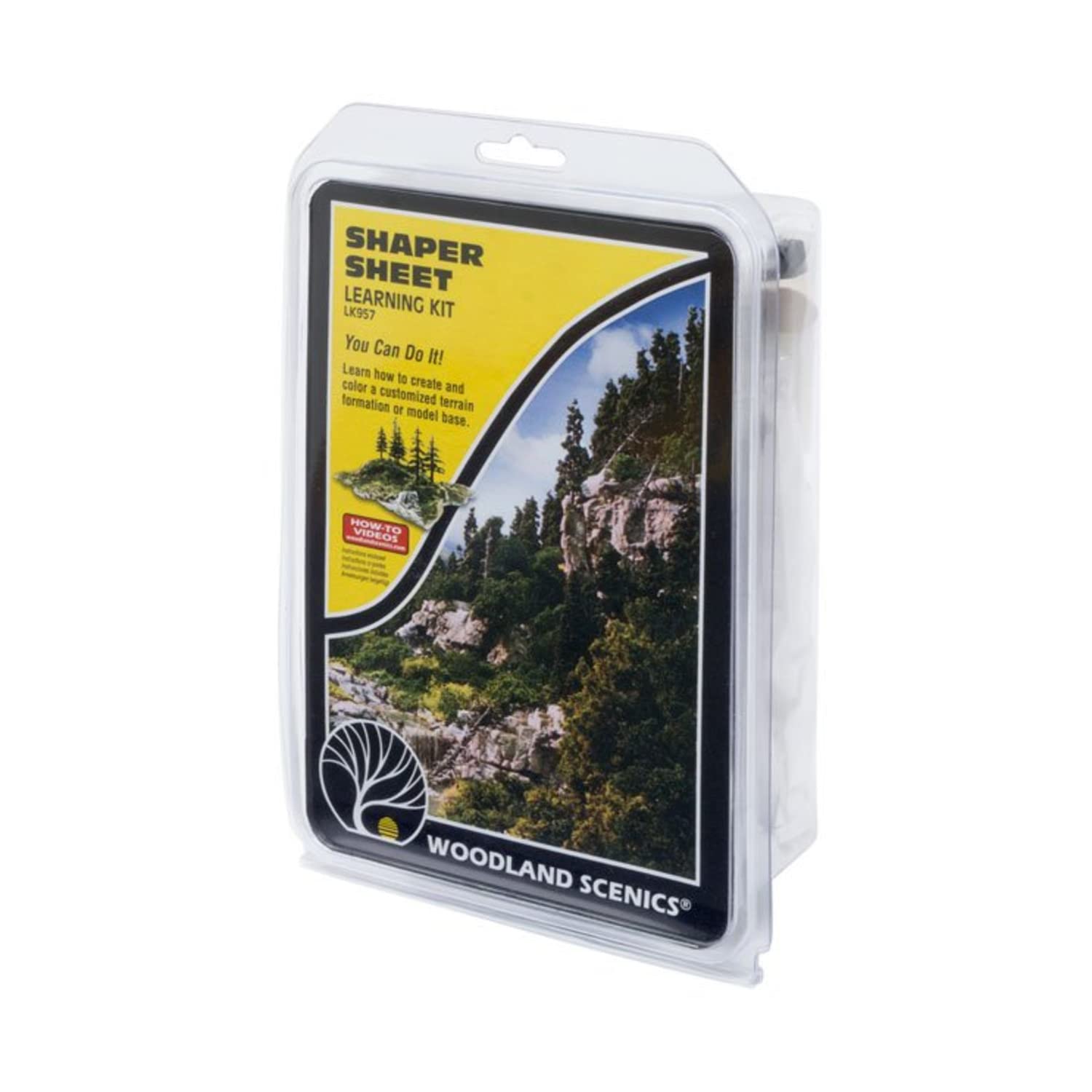 Woodland Scenics LK957 Shaper Sheet Learning Kit