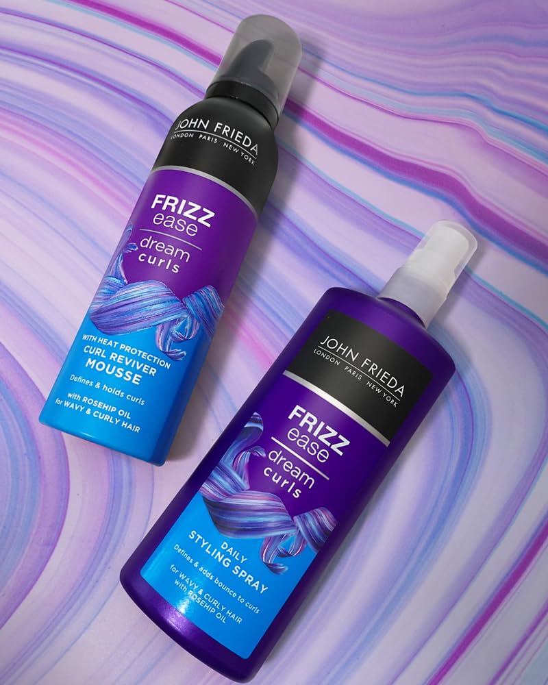 JOHN FRIEDA Frizz-Ease Espuma Rizos Revitalizados 200 Ml per chi cerca qualità e praticità, per uso pratico e risultati affidabili, 200 ml