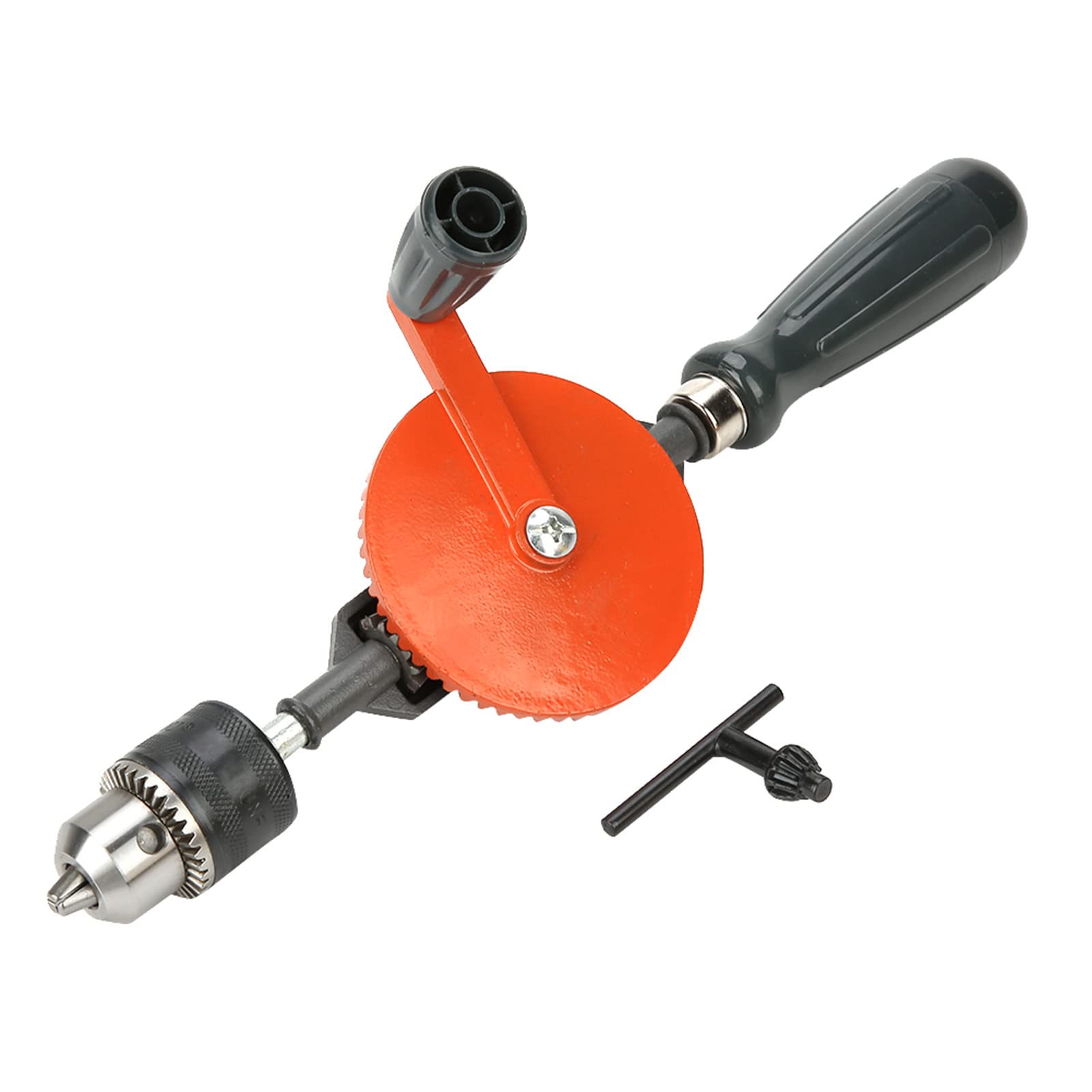 Taladro Manual de Manivela Ajustable, Mini Taladro Portátil, Jectse, Con Accionamiento de Piñones Dobles, Potente y Rápido, para Madera, Metal Fino y Suave, Plástico, PVC