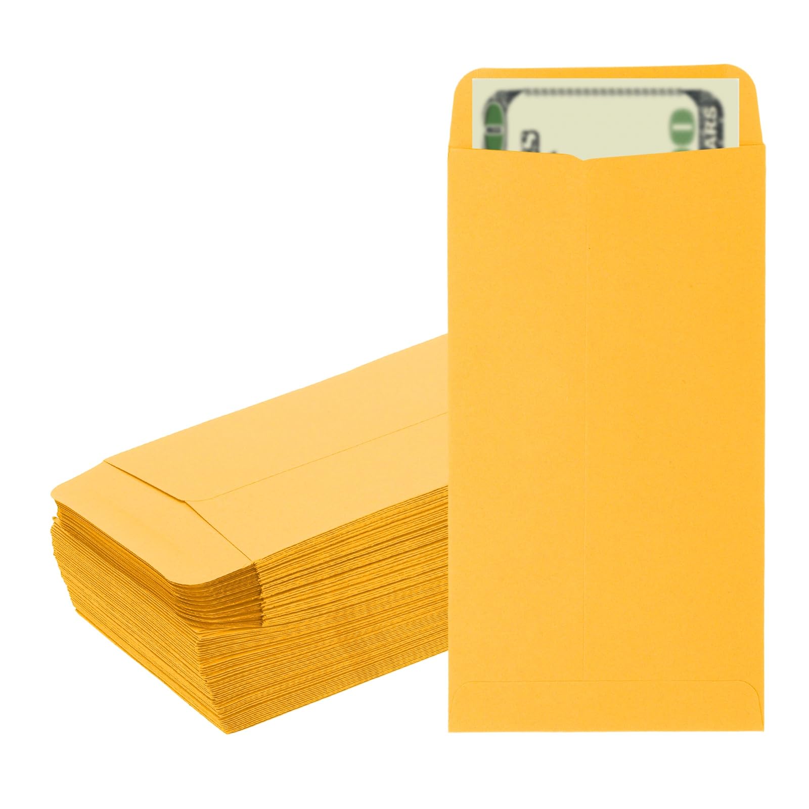 PATIKIL Kopertówka na pieniądze, 25 sztuk, 16,5 cm x 8,9 cm, torebki na gotówkę, portfele do budżetowania, wyzwanie oszczędnościowe, listy do prezentu, monety, czeki, bilety, biżuteria, paszport