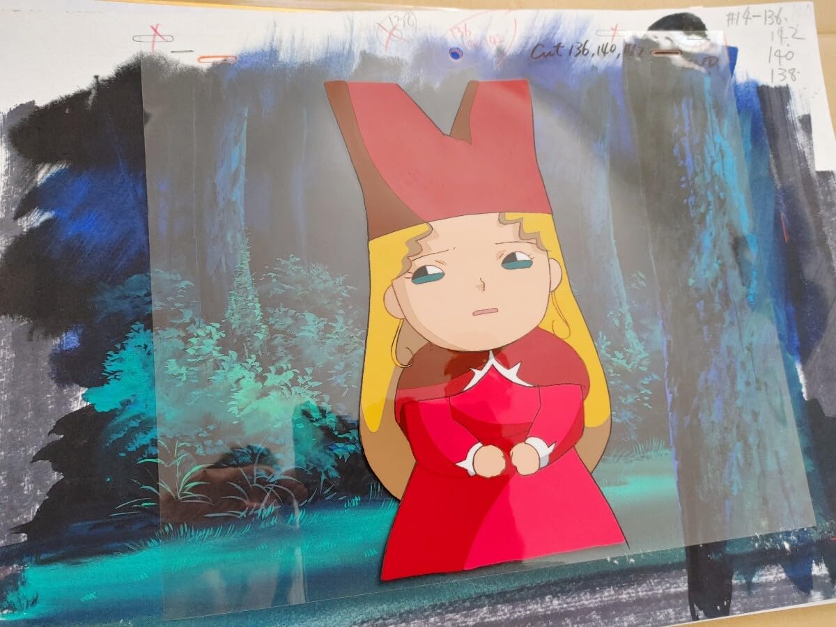 Amazon.co.jp: ポポロクロイス物語 セル画 背景画付き アニメ ps1 