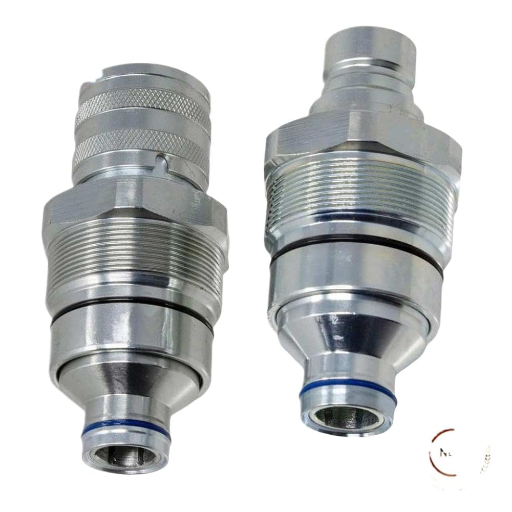 Acoplador hidráulico de Cara Plana Compatible con 753 AT406474 AT406475