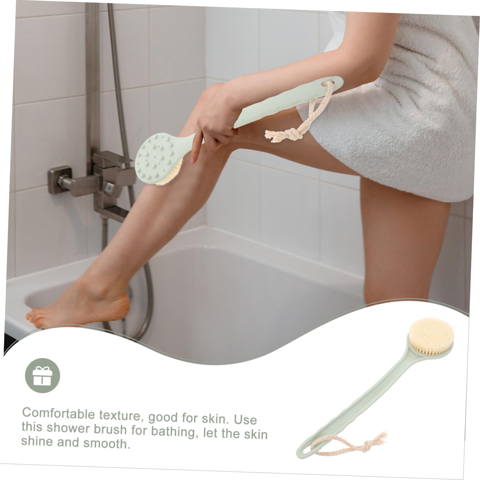 Didiseaon 5 Uds Cepillo De Baño Cepillo De Baño Con Mango Largo Cepillo De Para Espalda Cepillo De Limpiador De Espalda Para Cepillo De Limpieza De Espalda Con Mango