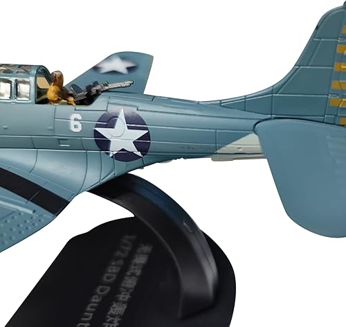 Miniatura 8 de 172 Aleación SBD Dauntless Dive Bomber Modelo Avión Modelo Simulación Aviación Ciencia Exposición Modelo Colección
