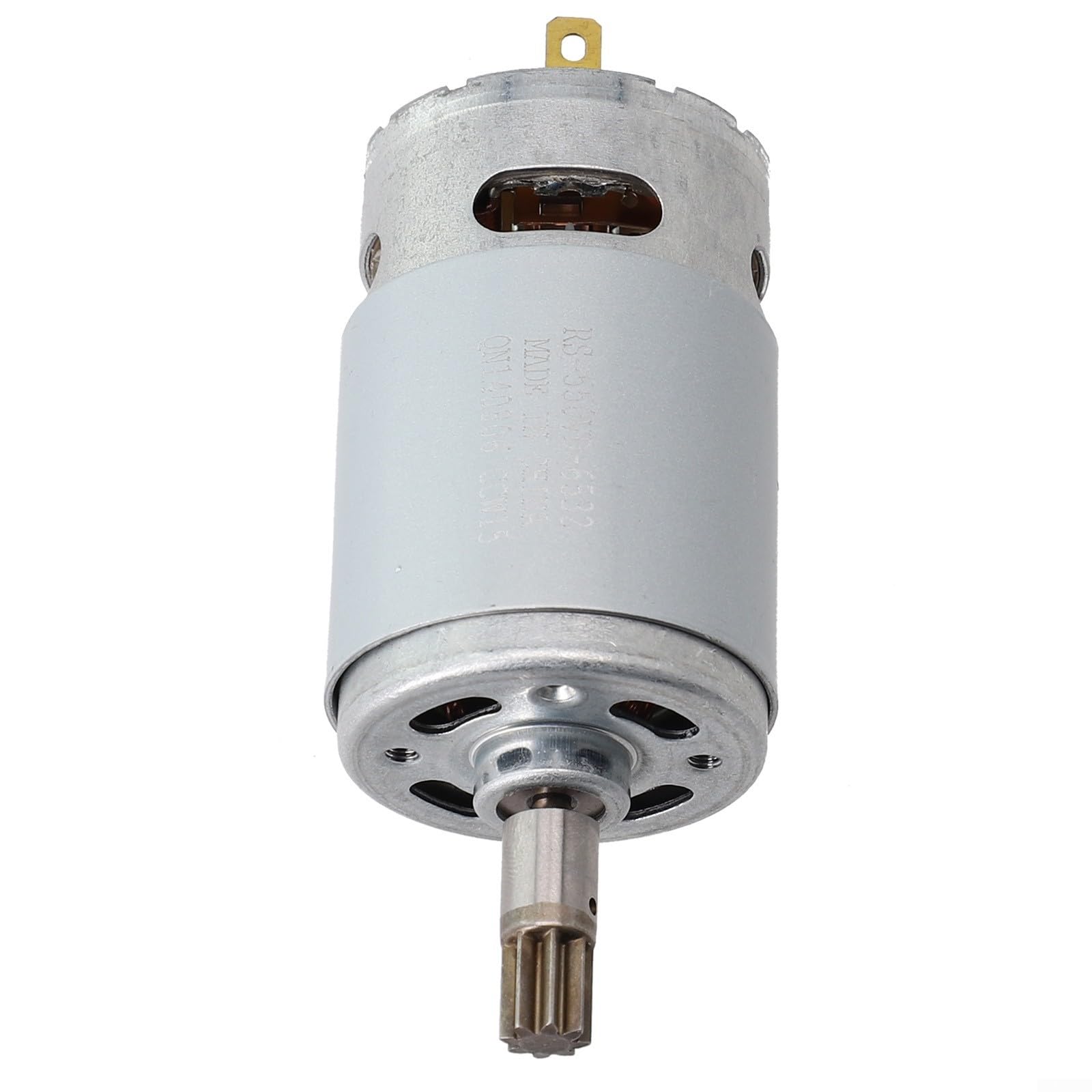 Honseadek Moteur 18 V 8 dents RS-550VD-6532 H3, moteur intégré pour 50027484 WU390 WX390 WX390.1, fabrication précise, pour scie à main sans fil