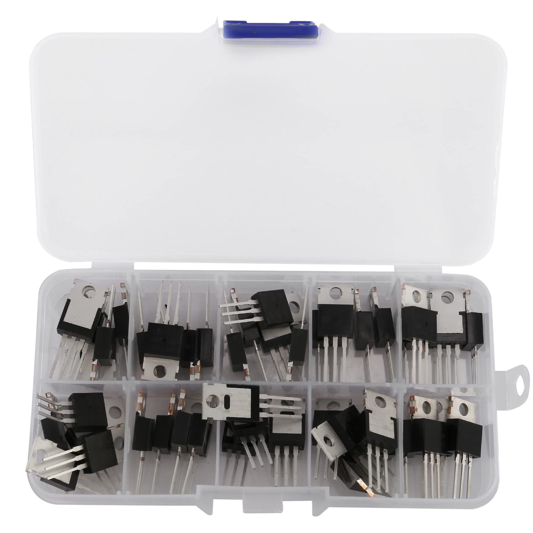 Amazon.co.jp: 50個 10種類 IRFシリーズ Mosfet トランジスター