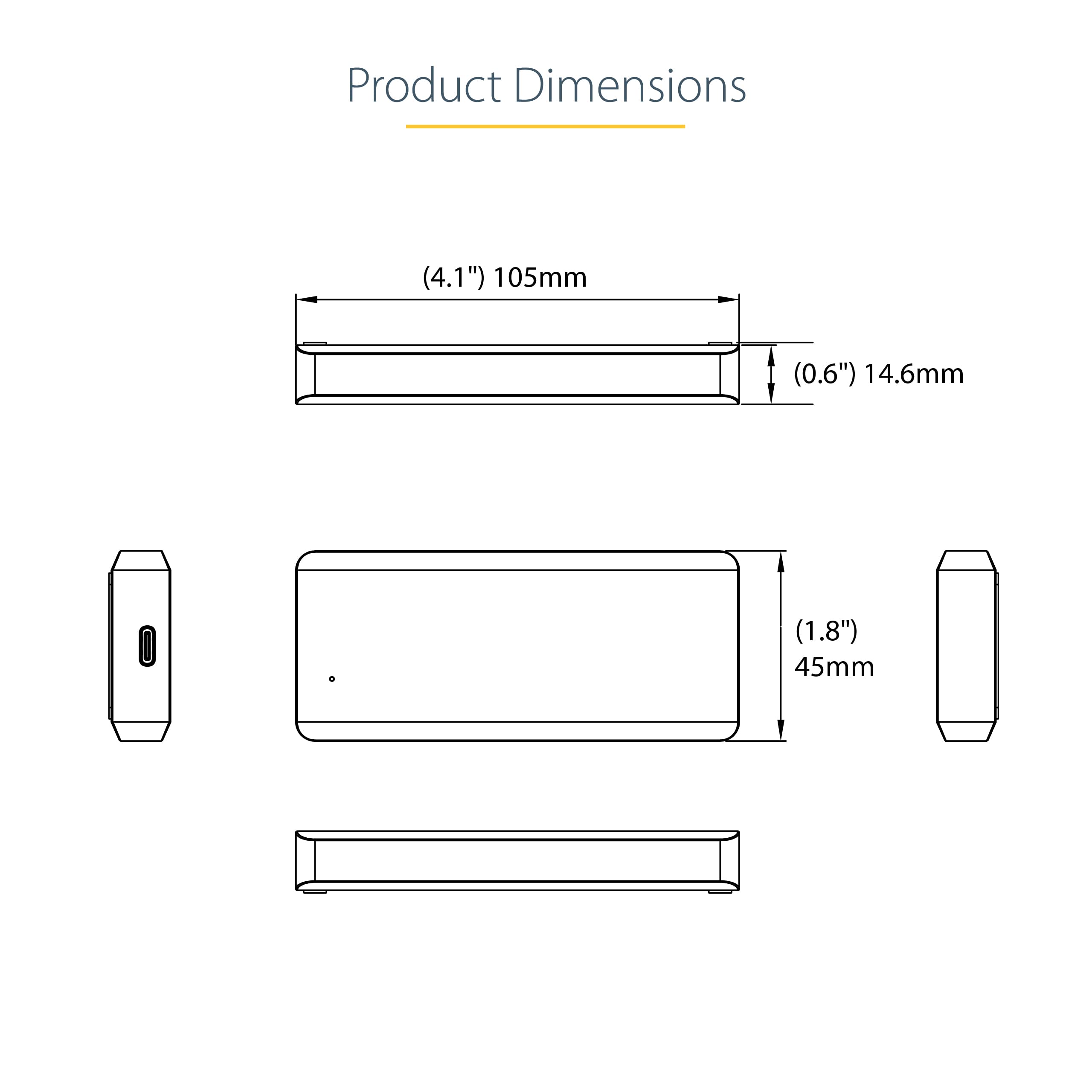 StarTech.com M2E1BRU31C Boîtier M.2 NVMe PCIe SSD - IP67 résistance à l'eau et à la poussière - USB 3.1 Gén 2-10 Gbps - Boitier externe - Karta M.2-10 Gb/s - USB 3,2 (Gen 2) - noir