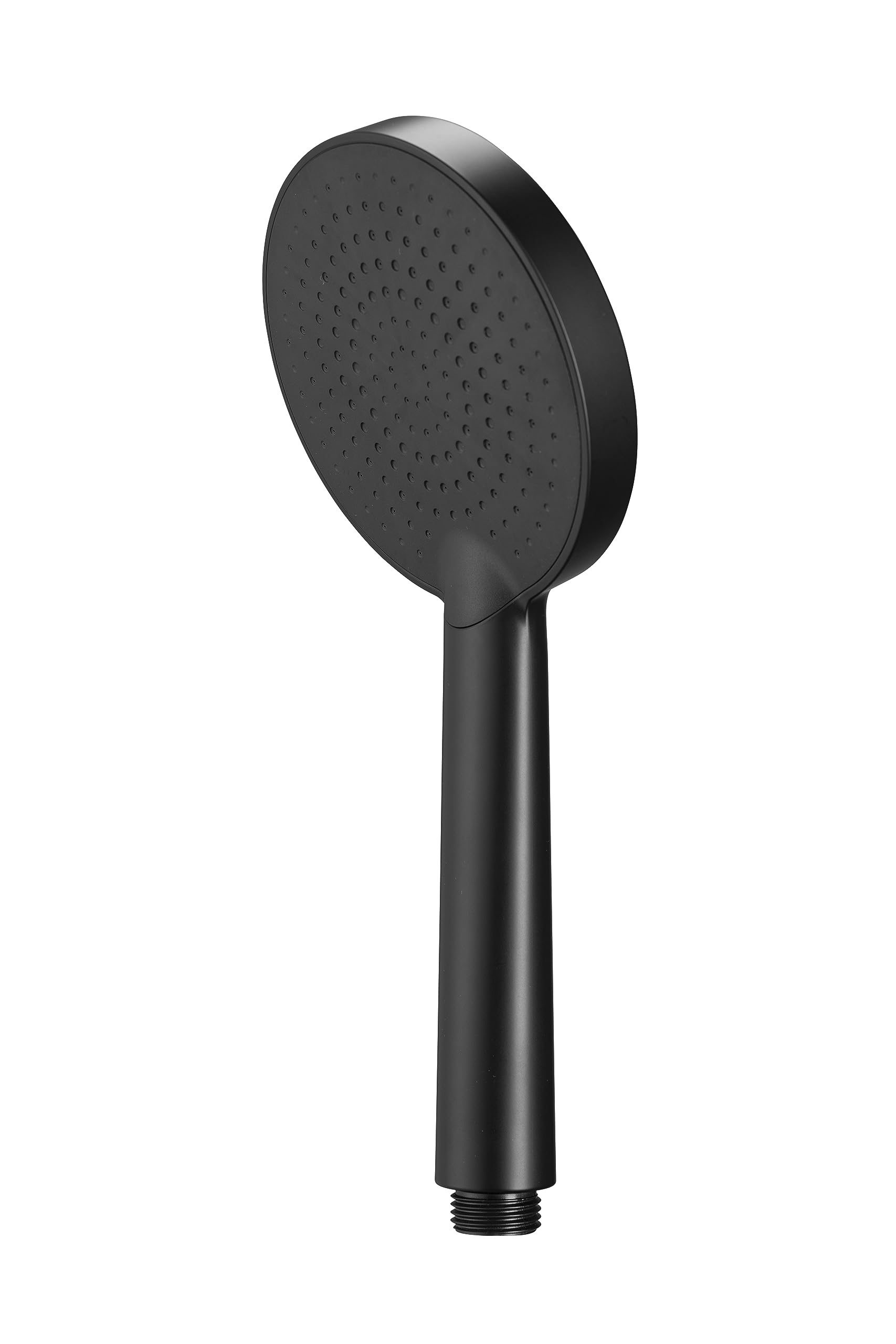 Croydex Matt Black Presion Shower Head, High Pressure Shower Head for Low Pressure Systems Easy Clean