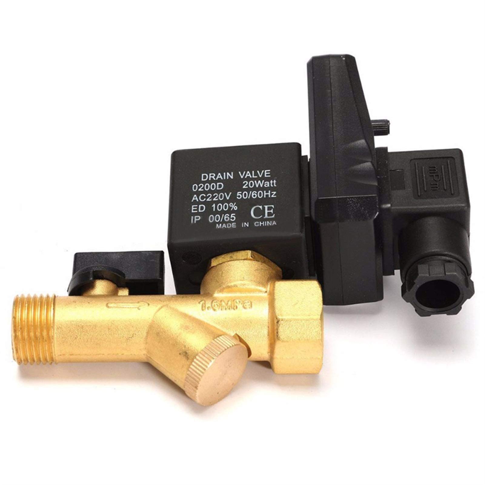 Buy MYHYZZ 1/2" DN15 1.6Mpa Automatic Electronic Drainer 24V 110V 220V