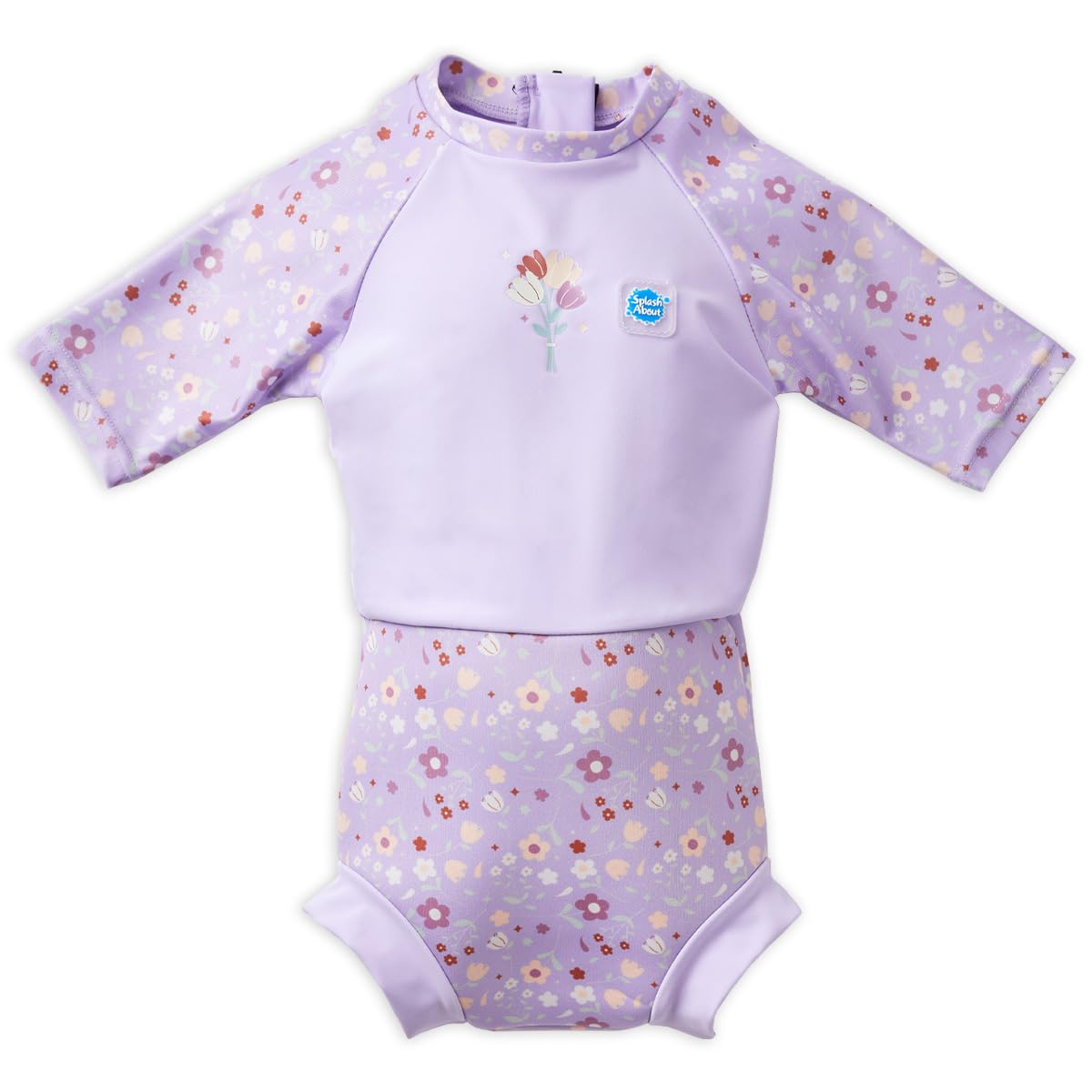 Splash About Happy Nappy Sunsuit Traje de Playa Unisex bebé (Pack de 1)