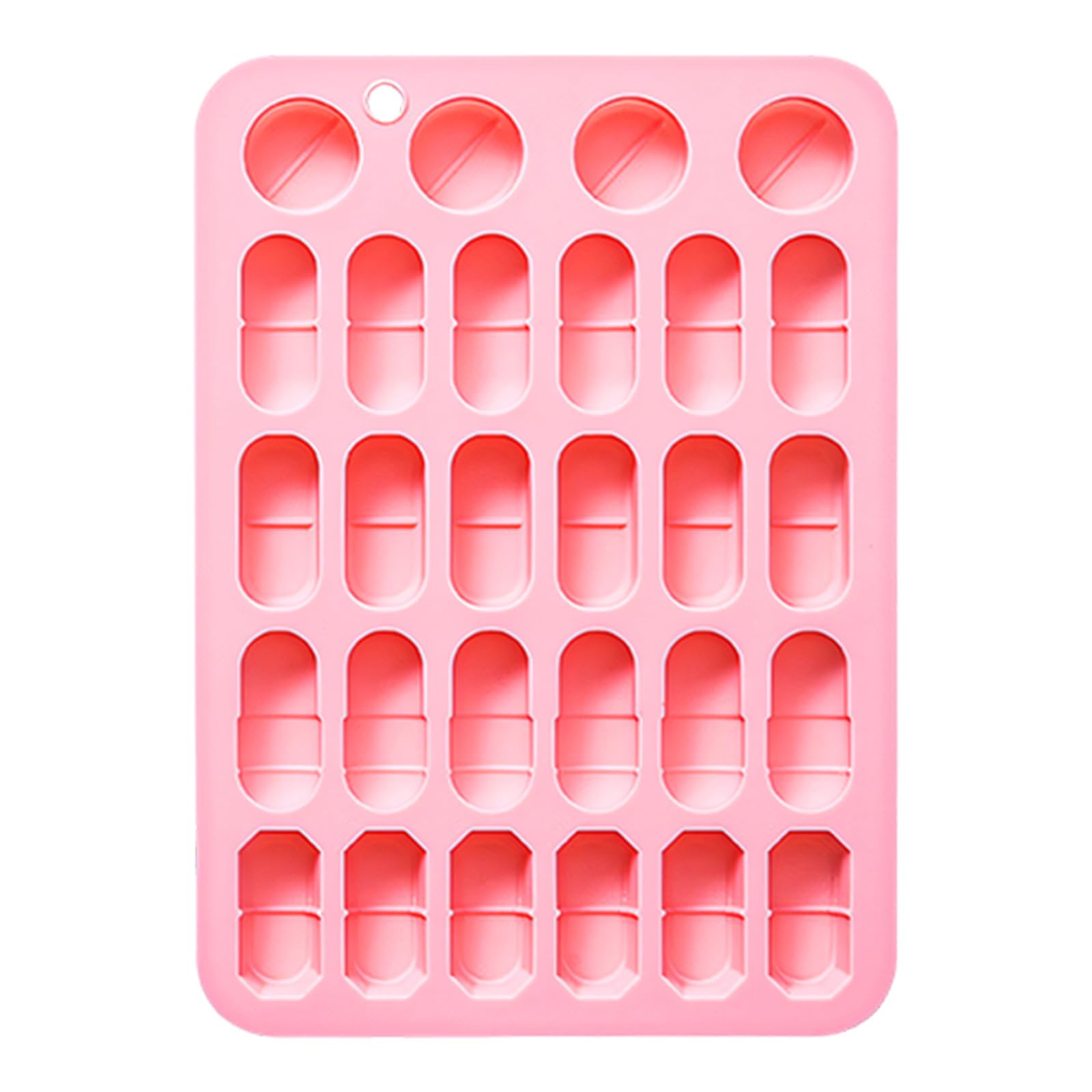 Zeiwohndc A Chocolate Mold Silicone Tray, 28 Cavity Candy Nd Gummy Mold For Dessert Toppers, Sweets Nd Baking Use Candy Silicone Gummy Tray Chocolate Tablet Dessert Baking Treat Making