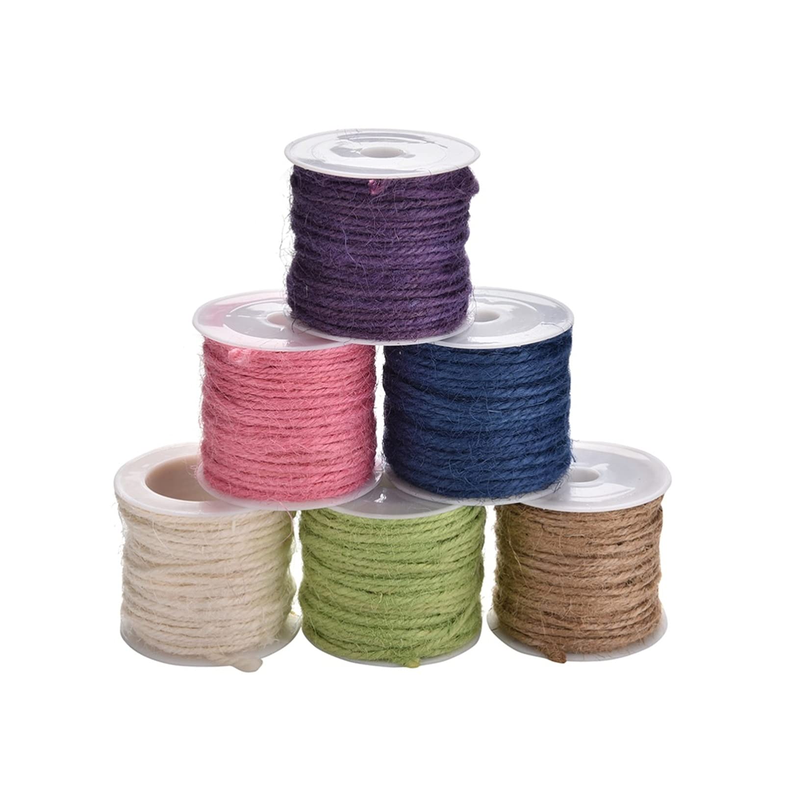 Spago naturale di iuta, Spago di iuta 10 metri Sisal naturale 2 mm rustico