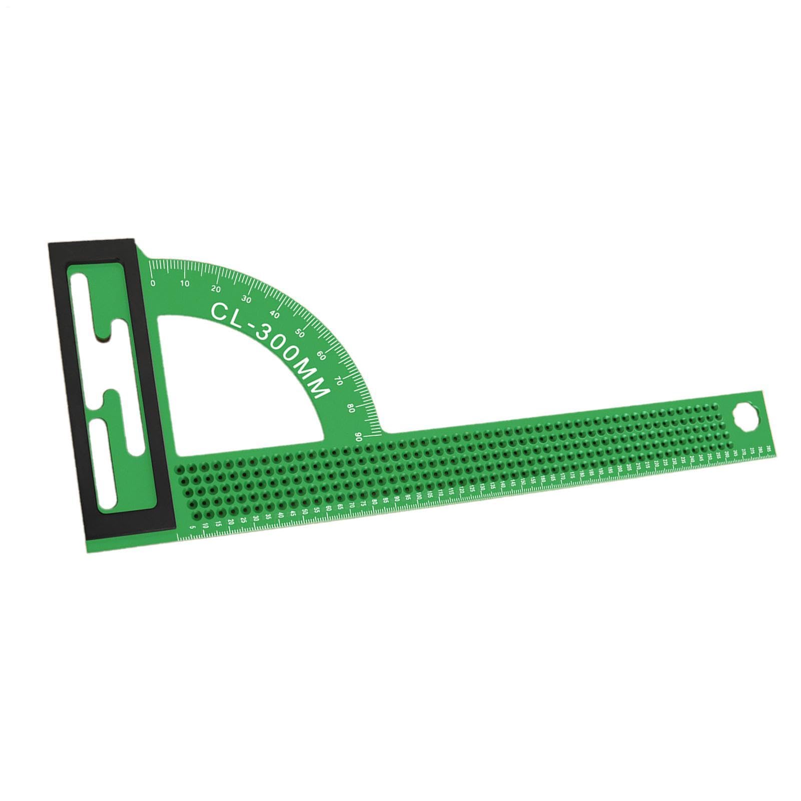Da Falegname Righello A Angolo Retto In Lega Di Alluminio Metrico 30 Cm