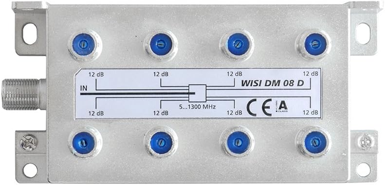 Wisi 75110 'DM 08 D Distributor, 3GHz, 8 – Silver