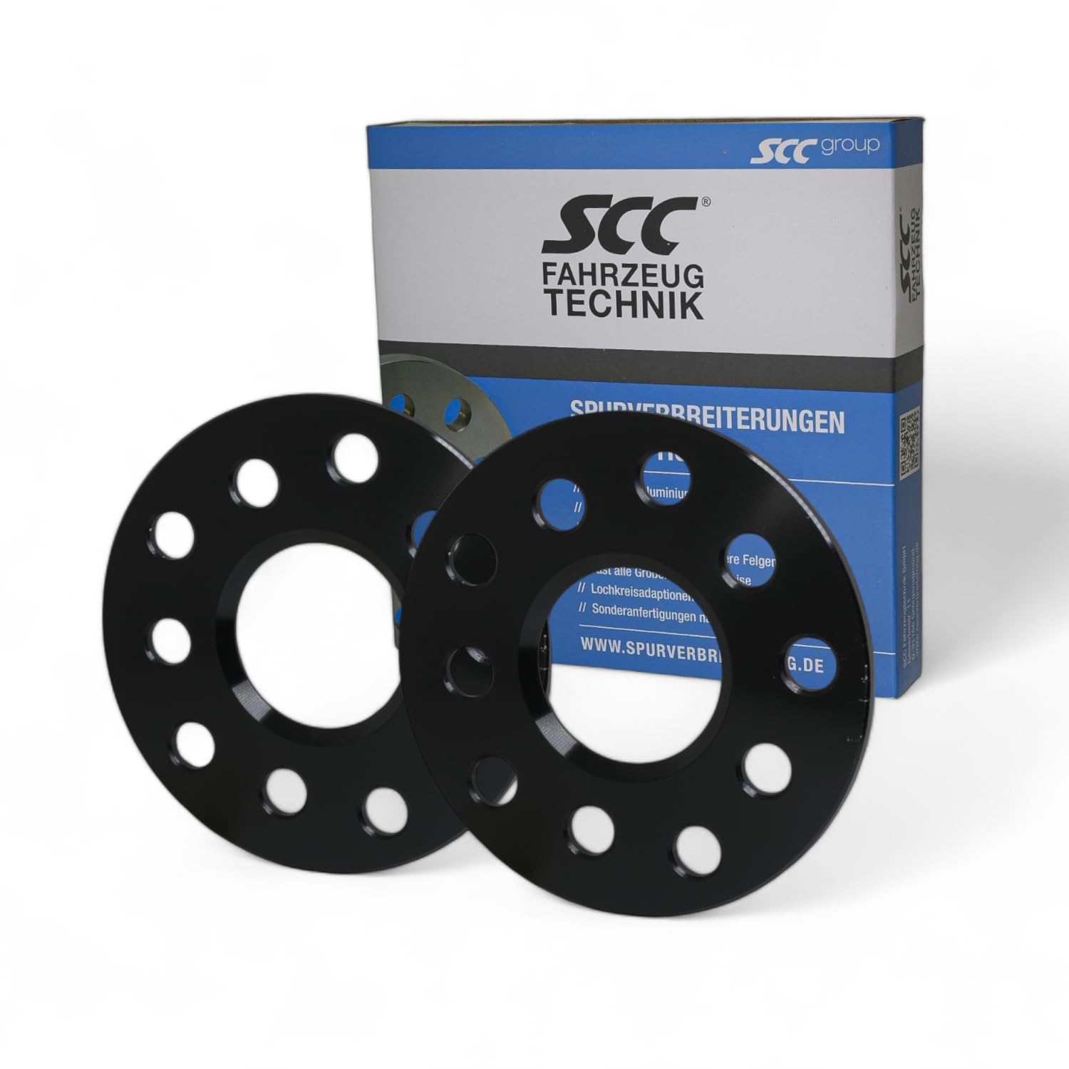 SCC Separadores de rueda 2x3mm 5x100 5x112 10225W compatible con Chrysler Daytona Coupe GS Daytona Shelby Coupe Neon II PT Cr