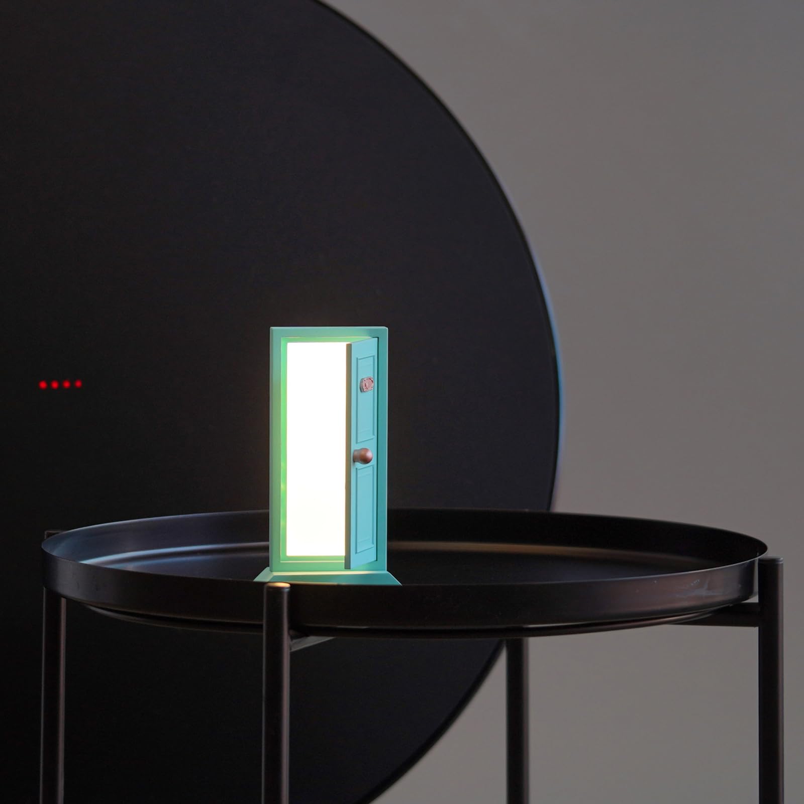 Lámpara De Noche Led Abre La Puerta A La Luz, Lámpara Ambiental Creativa con Forma De Puerta, Luz De Ambiente Única para La Decoración del Hogar, Dormitorio
