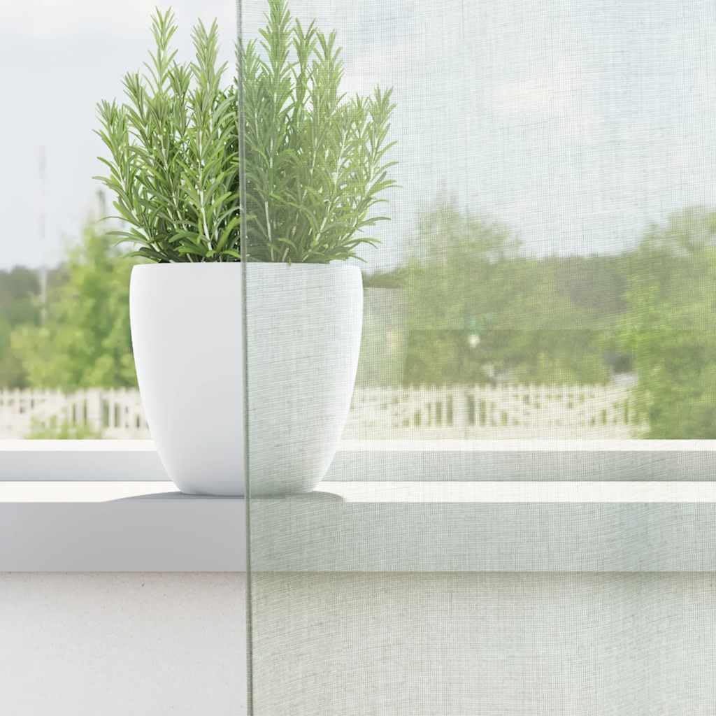 Voile Vorhänge mit Stangentaschen, 2 Stück Hellgrau, 140x175 cm, 100% Polyester, semi-transparent, Sichtschutz und Sonnenschutz für Wohnzimmer Schlafzimmer Küche