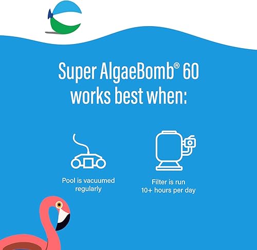 Miniatura 5 de poolife Super Algae Bomb 60 (1 qt) (paquete de 4)