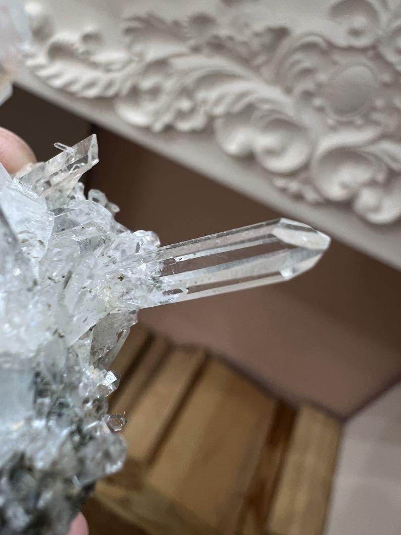 Amazon.co.jp: コロンビア産 レムリアンシードクラスター 緑色の雲母