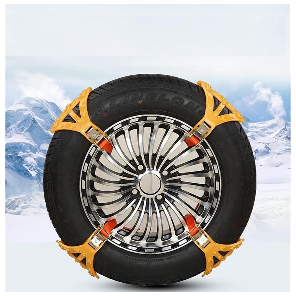 Cadenas de Nieve para Coche, para Seat Arona (2017-) Cadenas Antideslizantes para Neumáticos de Nieve,Antideslizantes,8pcs