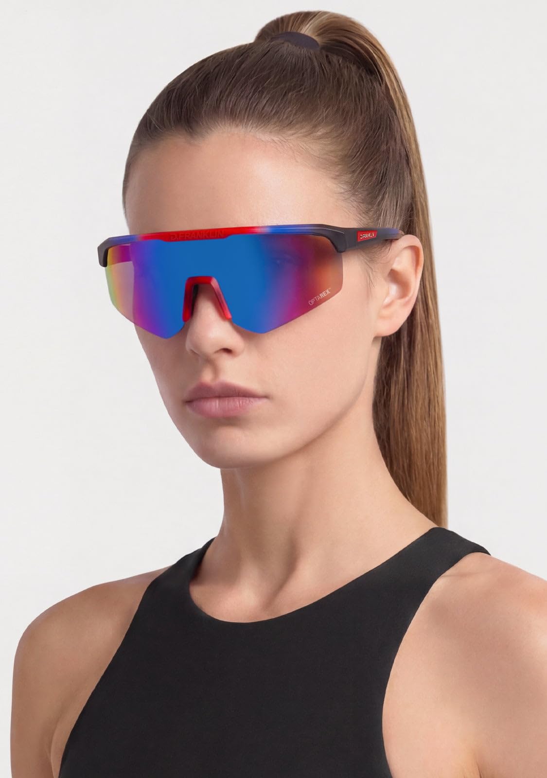 D. Franklin D.Franklin - Okulary przeciwsłoneczne unisex z soczewkami ochronnymi UV - Model hurricane