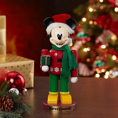 Miniatura 6 de Kurt Adler DN6171L - Cascanueces de Mickey Mouse (10 pulgadas)