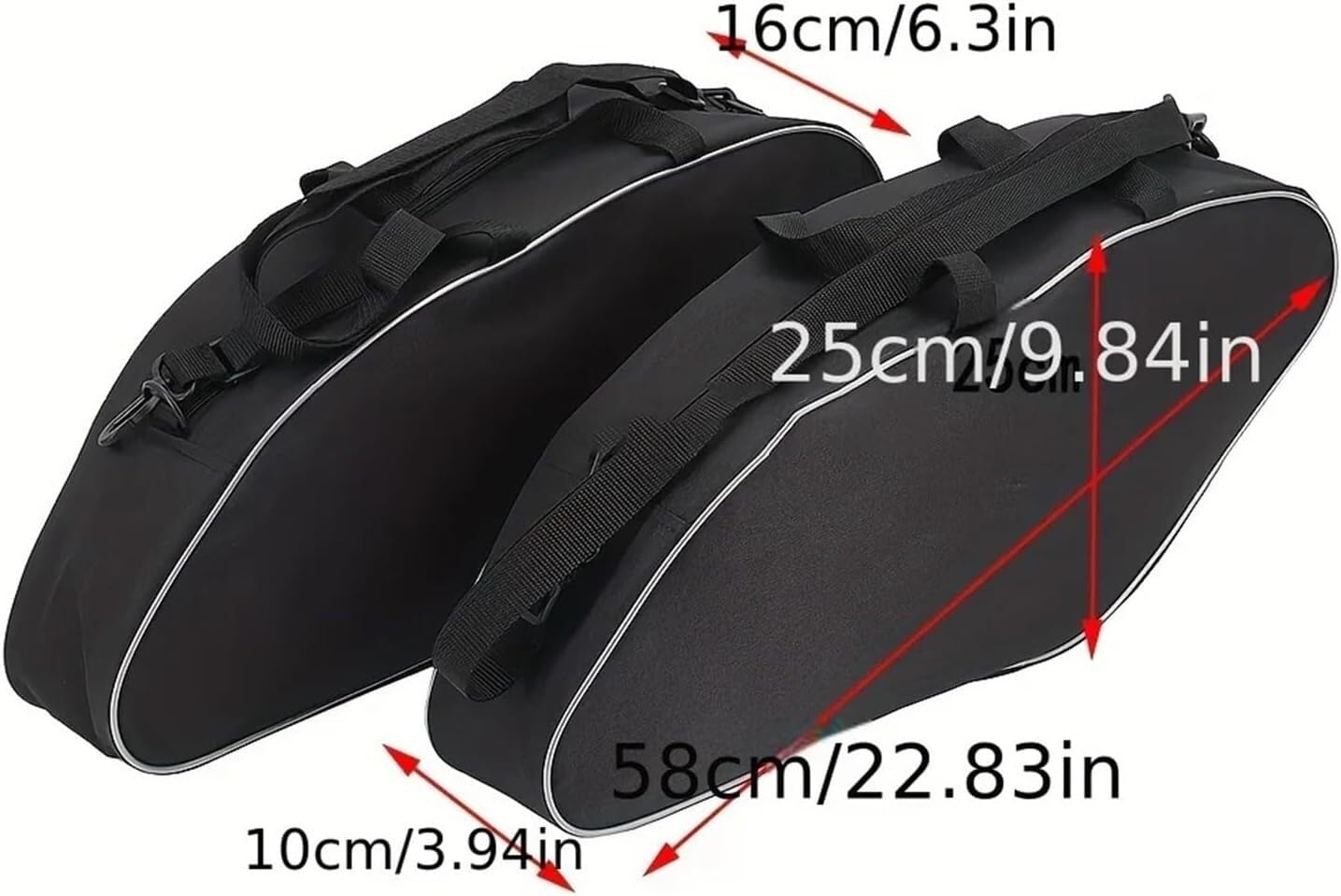Per Moto Per FLSB Per Softail Sport Glide 2018-Up Per FXLRST Low Rider ST 2022 Coppia Di Borsoni Borsa A Tracolla Singola Borsa Laterale(1pcs)
