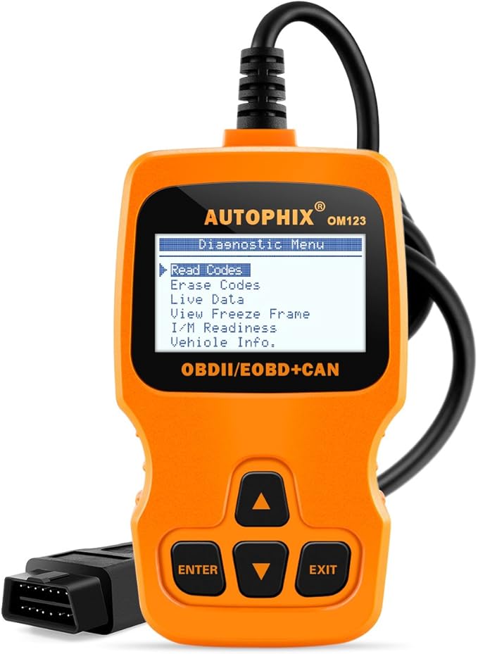 OM123 Obd2 Auto Diagnosegerät Scanner Obdii Fahrzeug Code Reader ...
