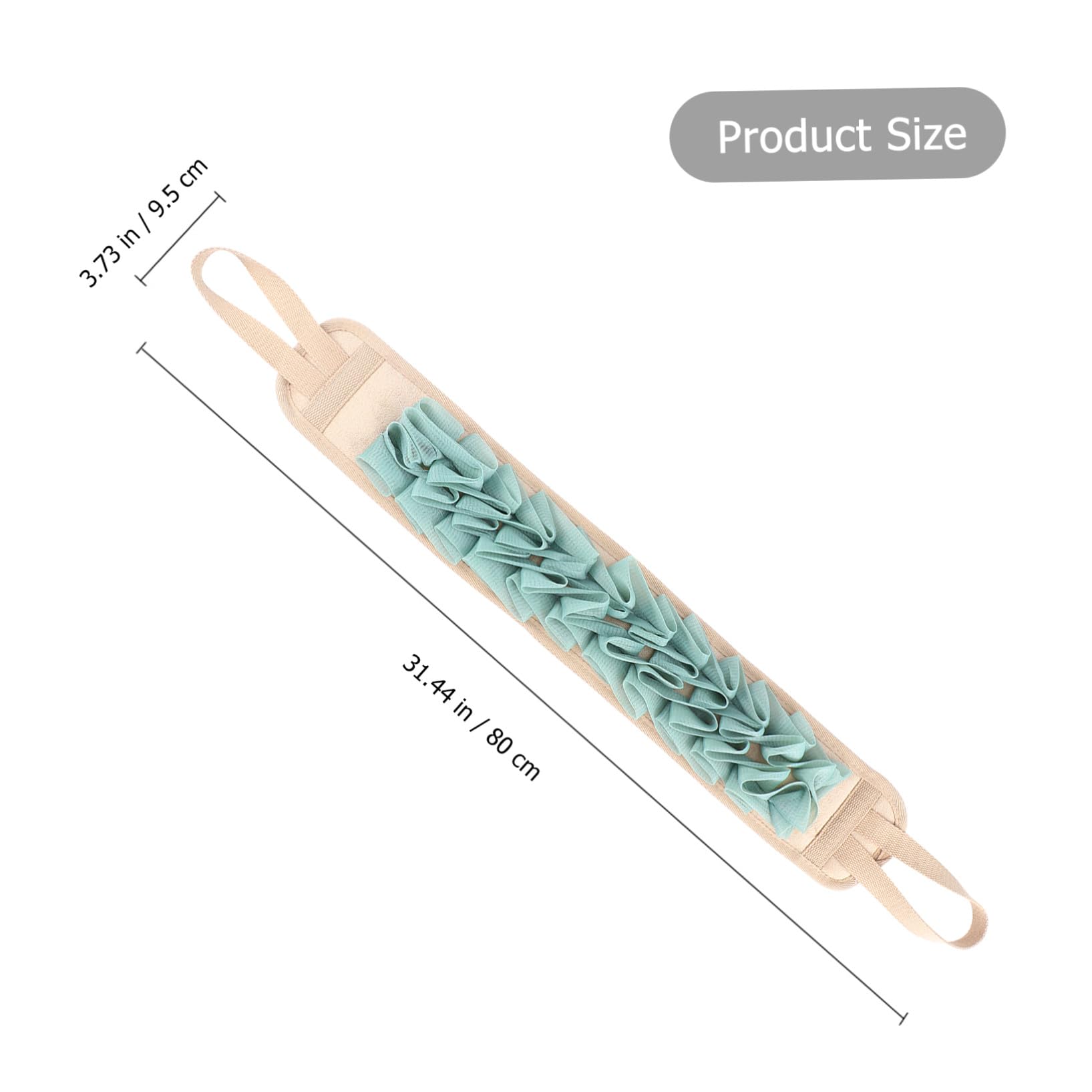 Healeved 6piezas Guantes Exfoliantes Toalla De Espalda Doble Cara Masaje y Limpieza Profunda Material Accesorios De Spa Para Ducha y Cuidado Personal