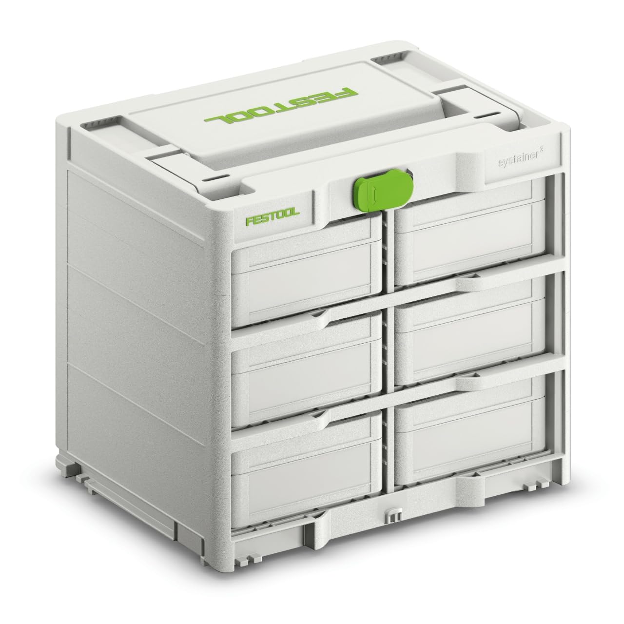 Festool Multicoloured Systainer³ Rack Sys3-Rk/6 M 337-Set
