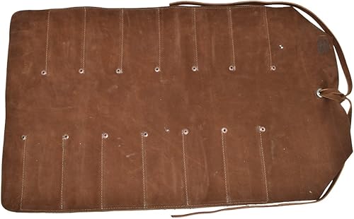 Miniatura 5 de Hide & Drink, Bolsa enrollable grande para herramientas con 12 ranuras, almacenamiento de taller, organizador de herramientas de carpintería,