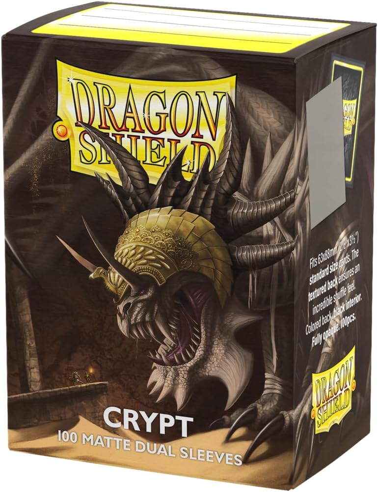 Dragon Shield AT-15052 Standard Size Dual Matte Crypt (100 Sleeves)