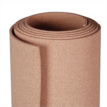 Manton Cork Premium Cork Roll - 4 x 12 x 1/4", 100% Natural Facing Grade Material for Bulletin Boards, Decorative Photo and Message Push Pin Displays - Perfect for Home, School, and Office
